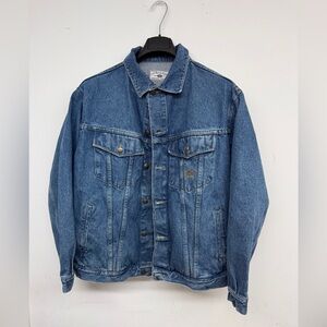 Vintage Lee Men's Classic Blue Denim Jacket